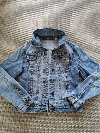 Veste en jean fille La Girls 11/13 ans , très bon état