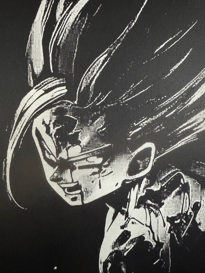 Tableau Gohan attaque finale Dragon Ball en toile 30x40cm - photo numéro 4