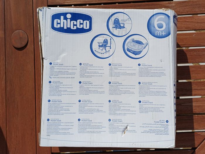 Rehausseur de chaise Chicco 6 mois (réf perso rehausseur)(familleac72) - photo numéro 7
