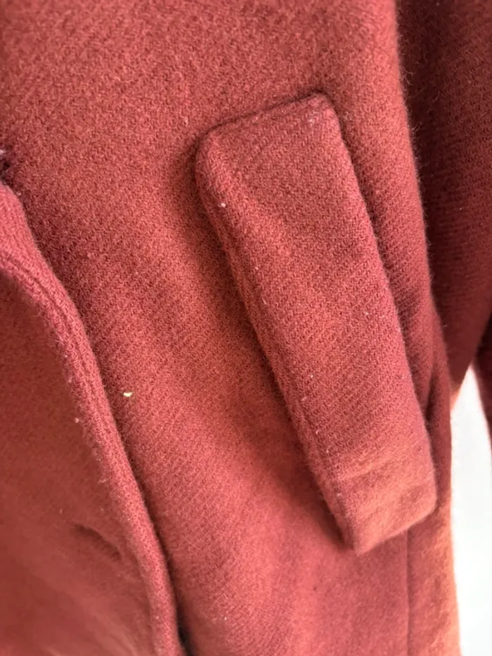 Manteau caban Galeries Lafayette - Bordeaux - Taille 46 - photo numéro 2