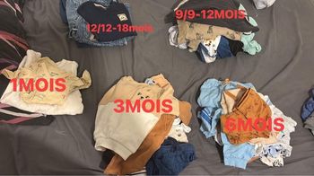 Lot 1/3/6/9/12/18 Mois