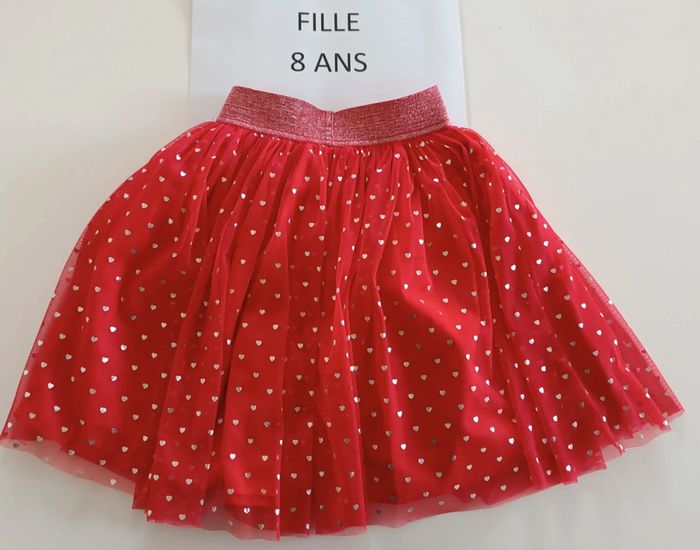 Jupe cœur 8 ans - photo numéro 2