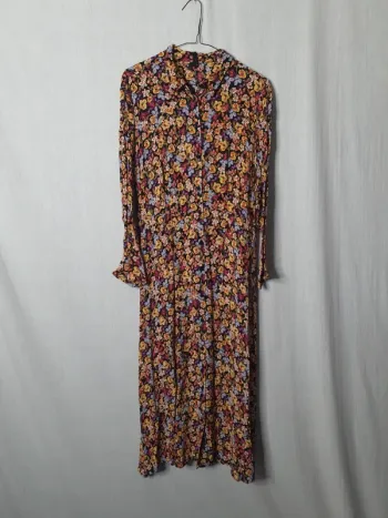 Jolie robe chemise fleurie