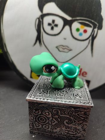 Lps01054 My Littlest Petshop Lps Pet Shop Authentic Turtle Tortue 892