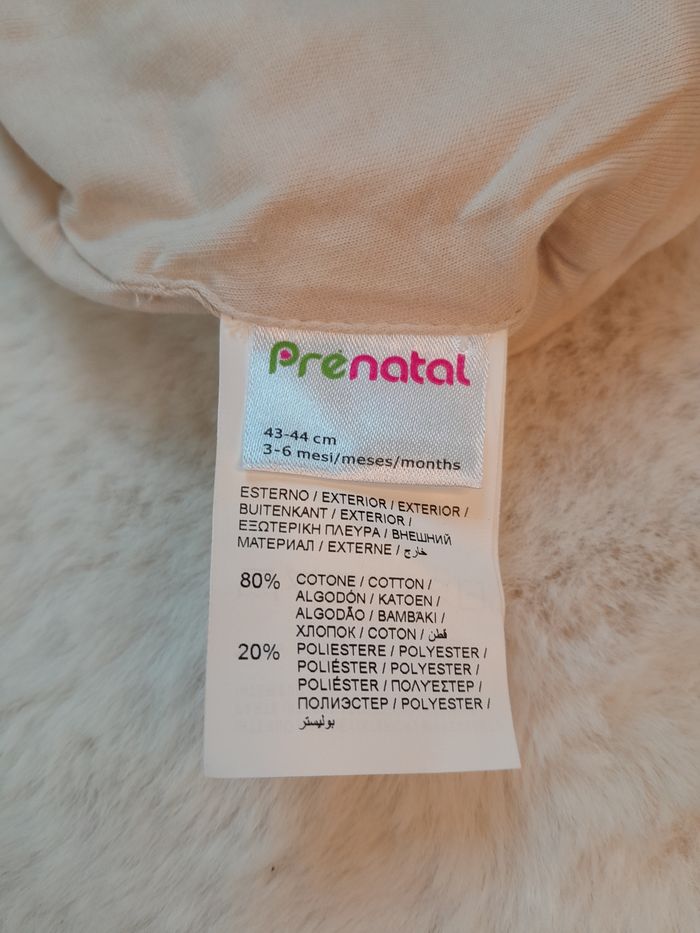 ​Adorable Bonnet Bébé Prénatal Crème à Oreilles - 3-6 Mois - photo numéro 2