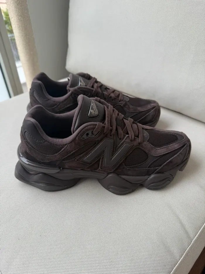 Basket New balance 9060 Chocolate Brown - photo numéro 4