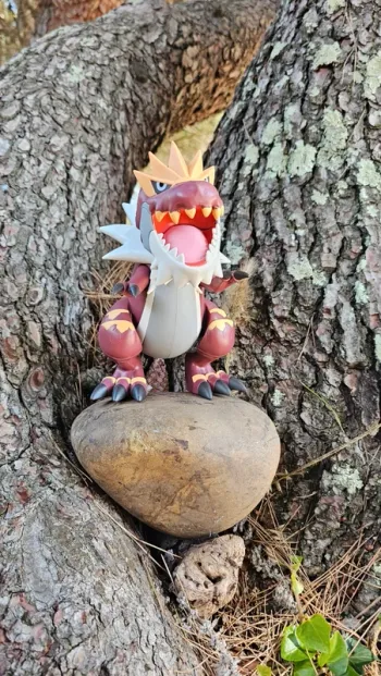 Super grande figurine Pokemon Nintendo rexillius