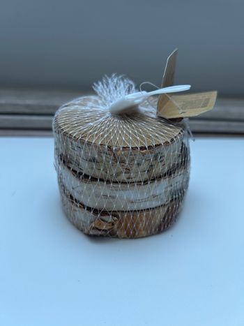 Lot de 3 minis rondins de bois 