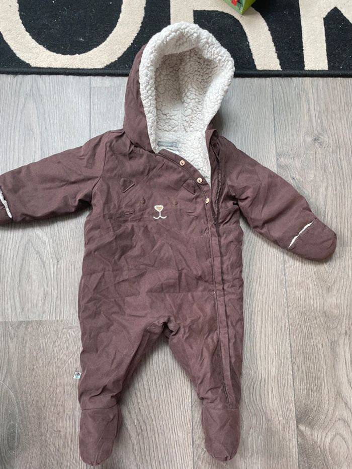 Combinaison fourrés hiver sergent major 6 mois