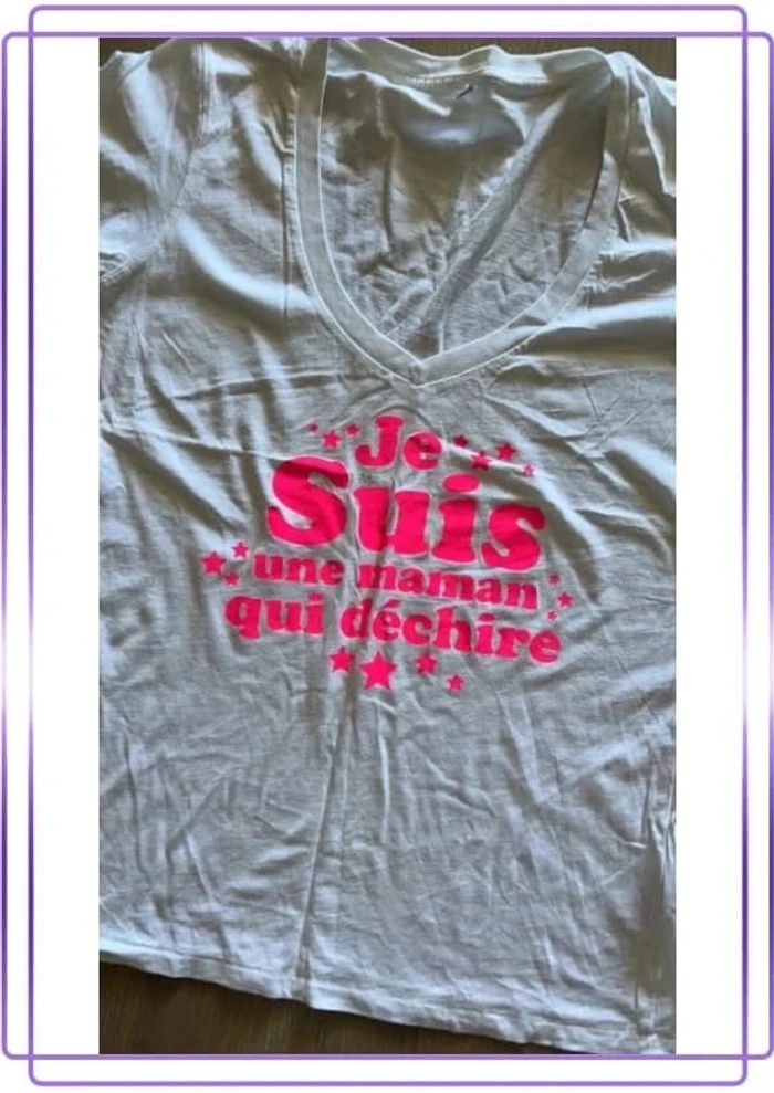 T-shirt, je suis une maman qui déchire - photo numéro 2