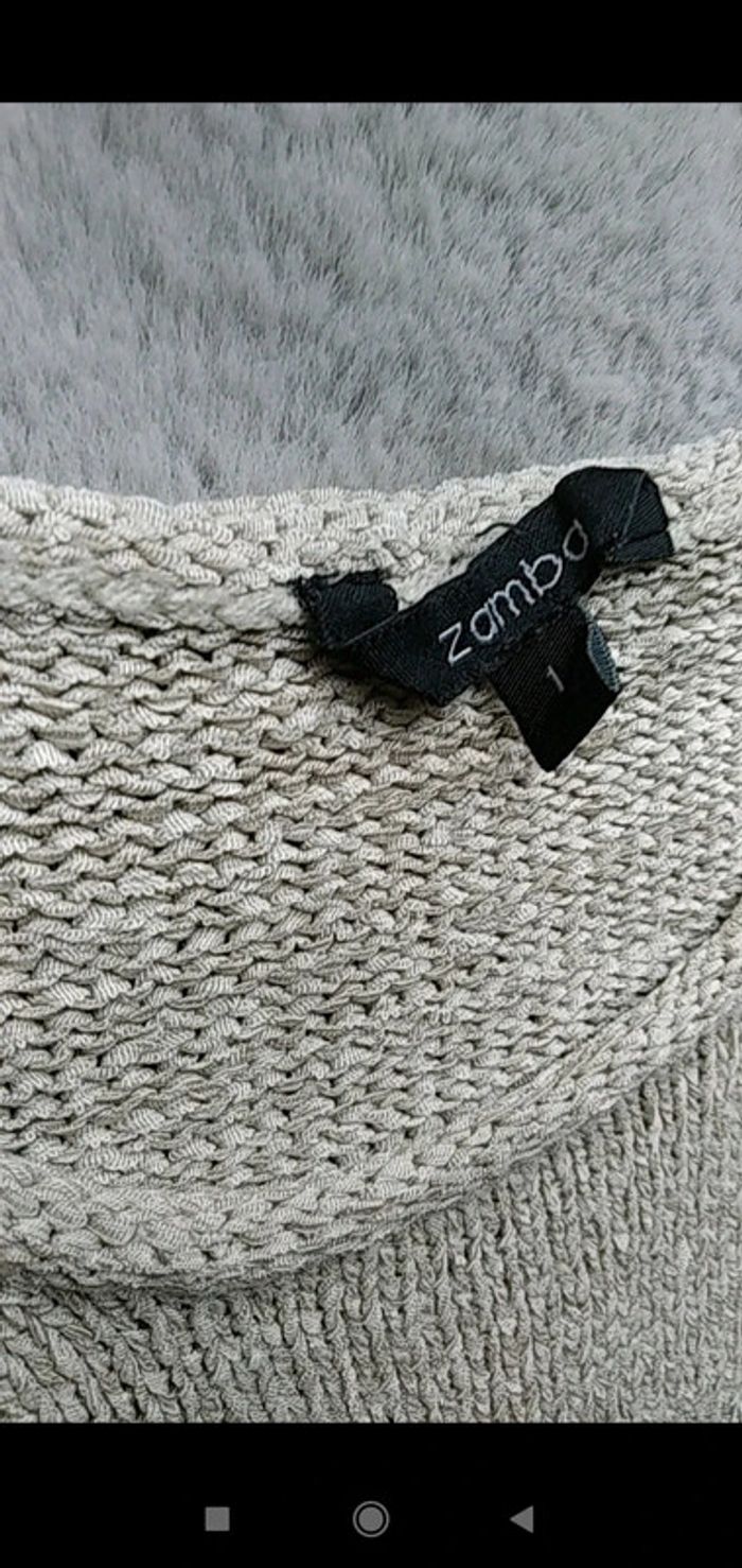 Pull en maille taille 36 - photo numéro 2