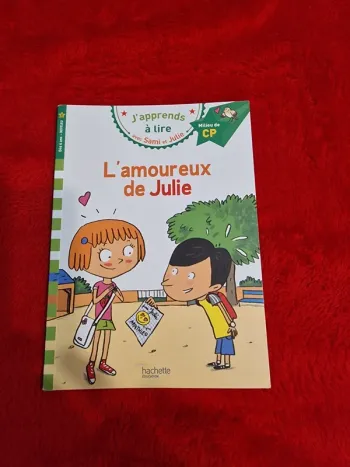 Livre j'apprends à lire l'amoureux de Julie