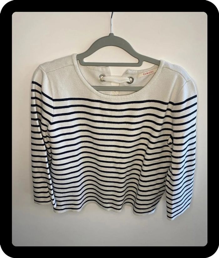 Pull marinière