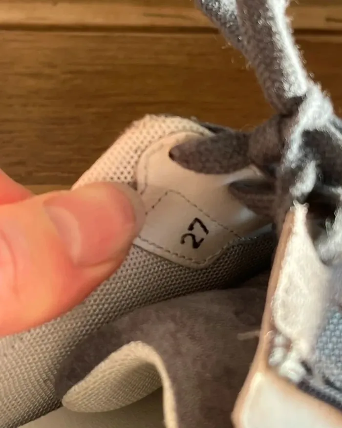 Baskets grises et bleues Hogan - photo numéro 6