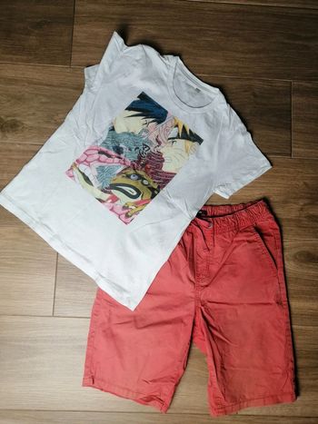 Short + t-shirt