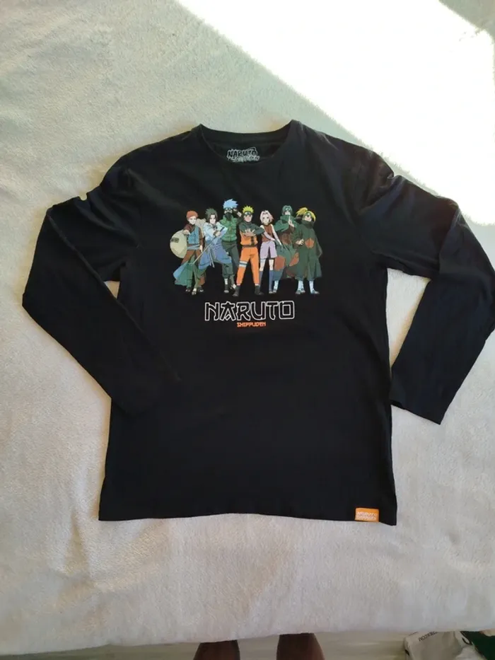 T-shirt manches longues Naruto Shippuden Kiabi taille M - photo numéro 4