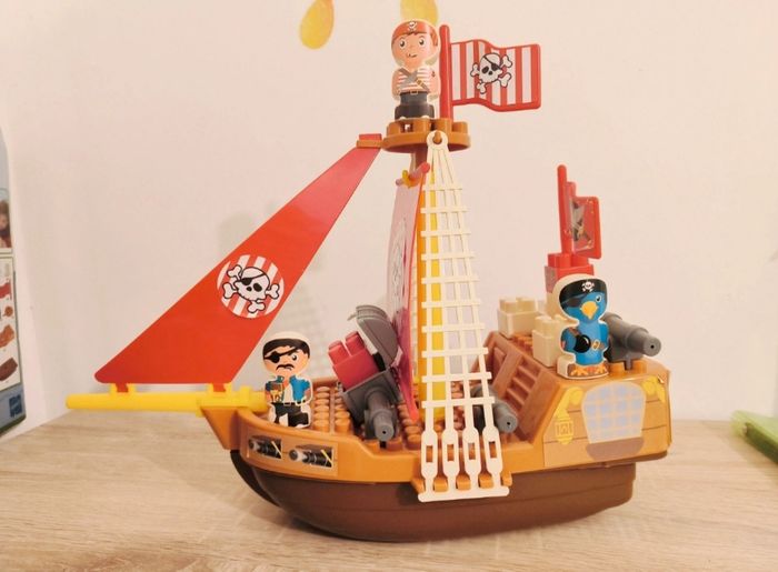 bateau pirate abrick écoiffier 3023 - photo numéro 2