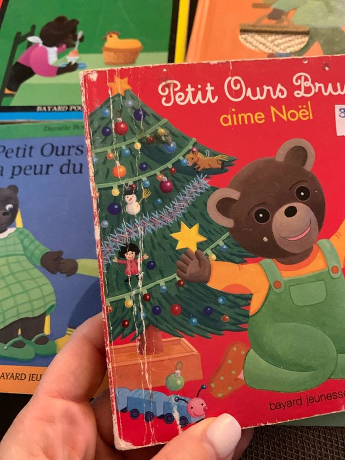 Lot 6 livres petits ours bruns - photo numéro 9