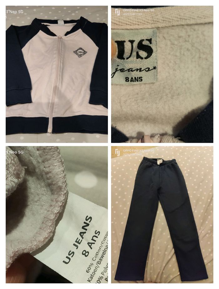 Ensemble jogging 8ans Réduction jusqu'à -70%