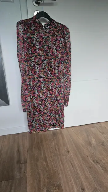 Robe fleurie autonmale, taille 36, Naf Naf
