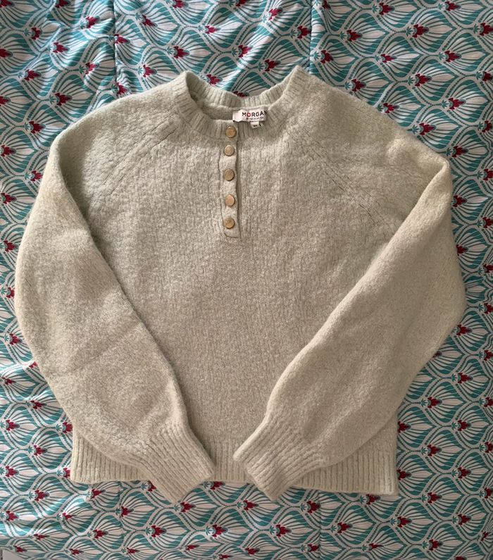 Pull menthe Morgan