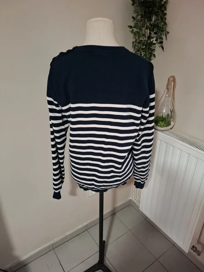 Pul marinière zara taille L - photo numéro 2