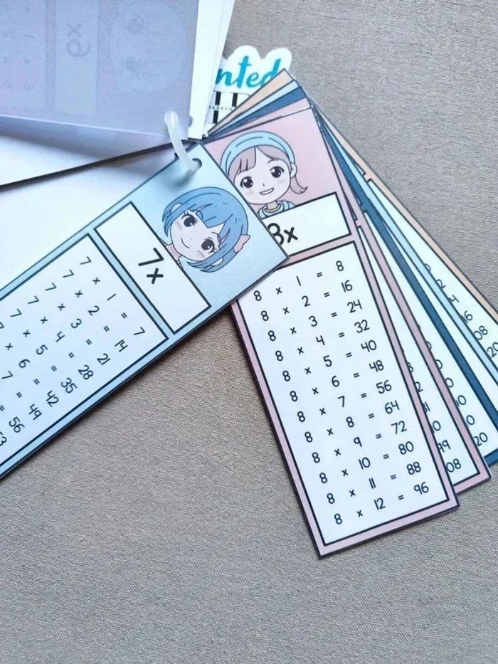 Carnet tables de multiplications de 1 à 12 - photo numéro 6