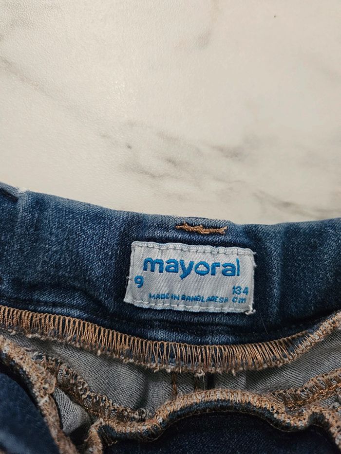 Mayoral jegging jeans taille 9. 10 ans - photo numéro 3