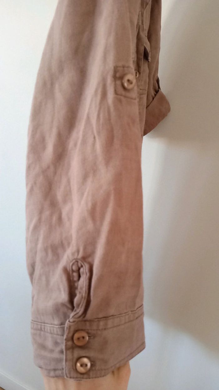 Robe boutonnée lin - photo numéro 6