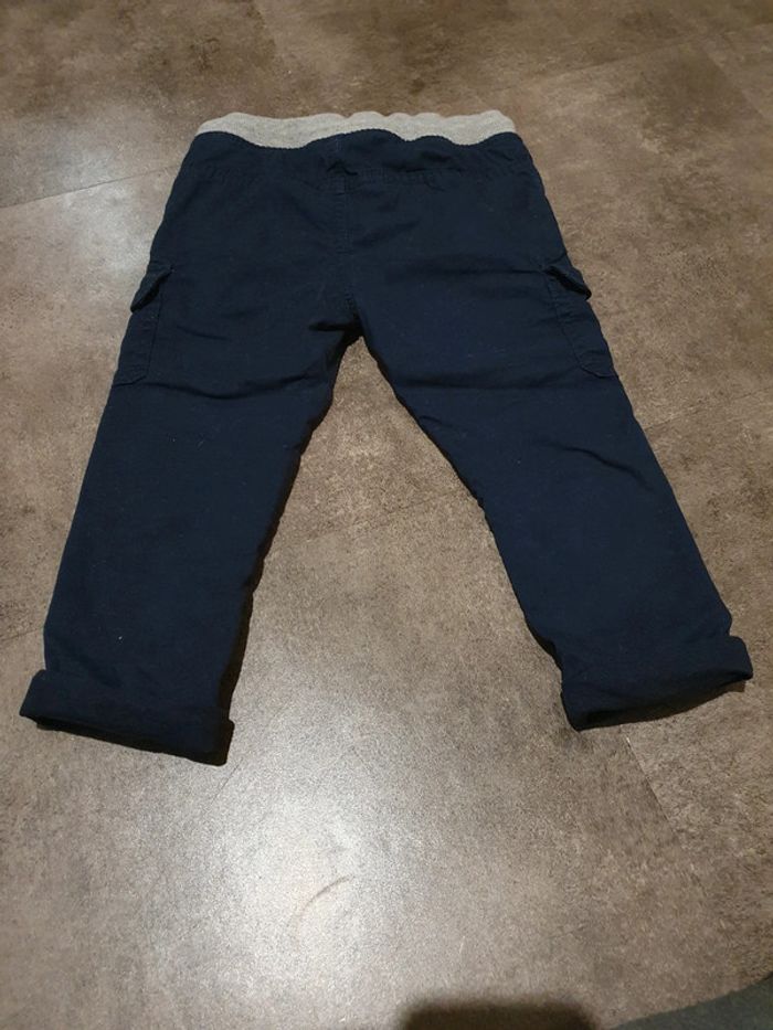 Pantalon bleu marine 24 mois - photo numéro 2