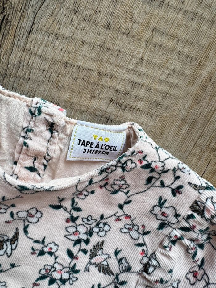 Robe imprimée floral - 3 mois - Tape à l’œil - photo numéro 2