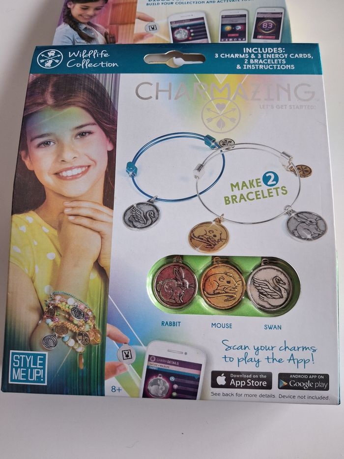 Lots de 2 boîtes de kit bracelets Charmazing neuf - photo numéro 5