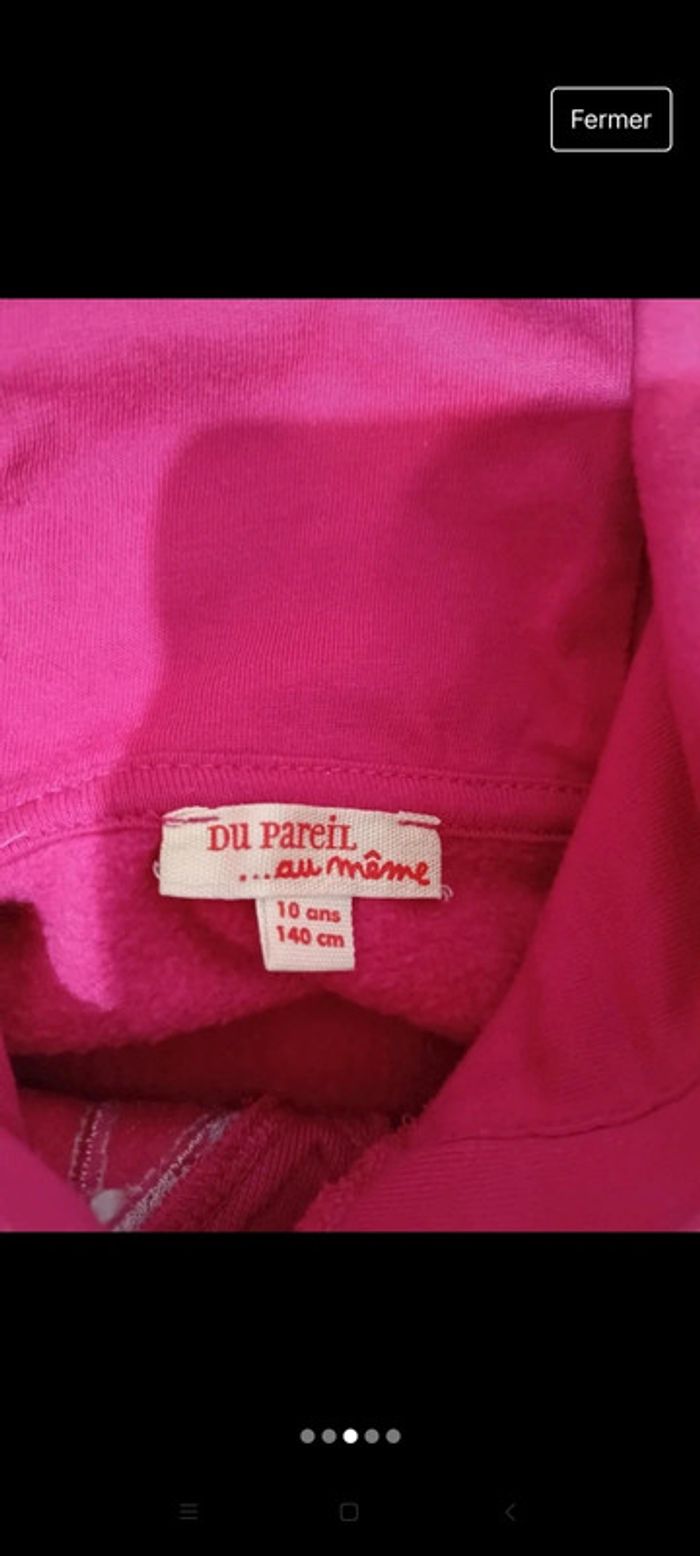 Sweat DPAM 10 ans et legging - photo numéro 3