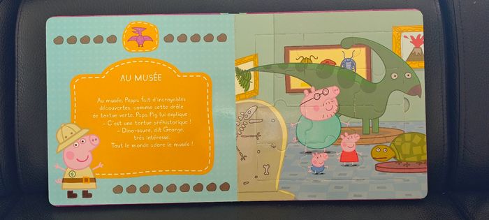 Livre puzzle Peppa pig - photo numéro 2