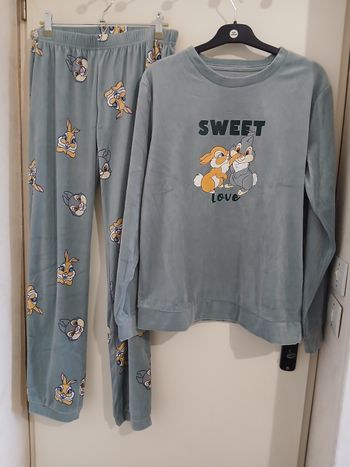 Pyjama velours rasé Disney Taille M