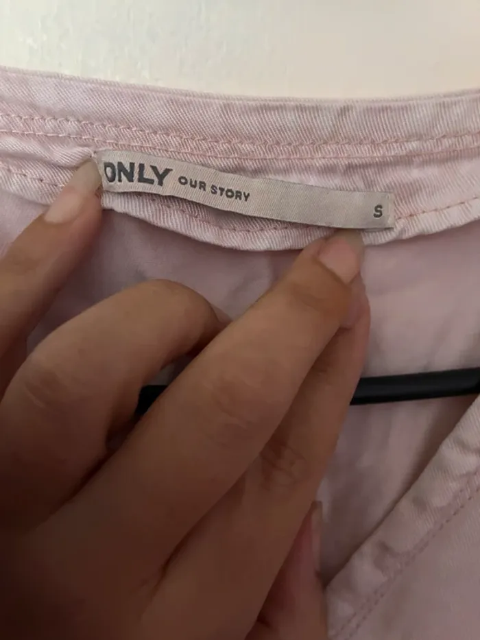 Combi-short style jeans léger, S, Only. - photo numéro 5