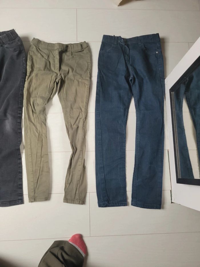 Lot 4 jeans fille 12 ans - photo numéro 4