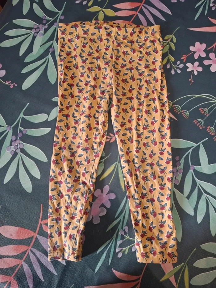 Lot 2 leggins fille