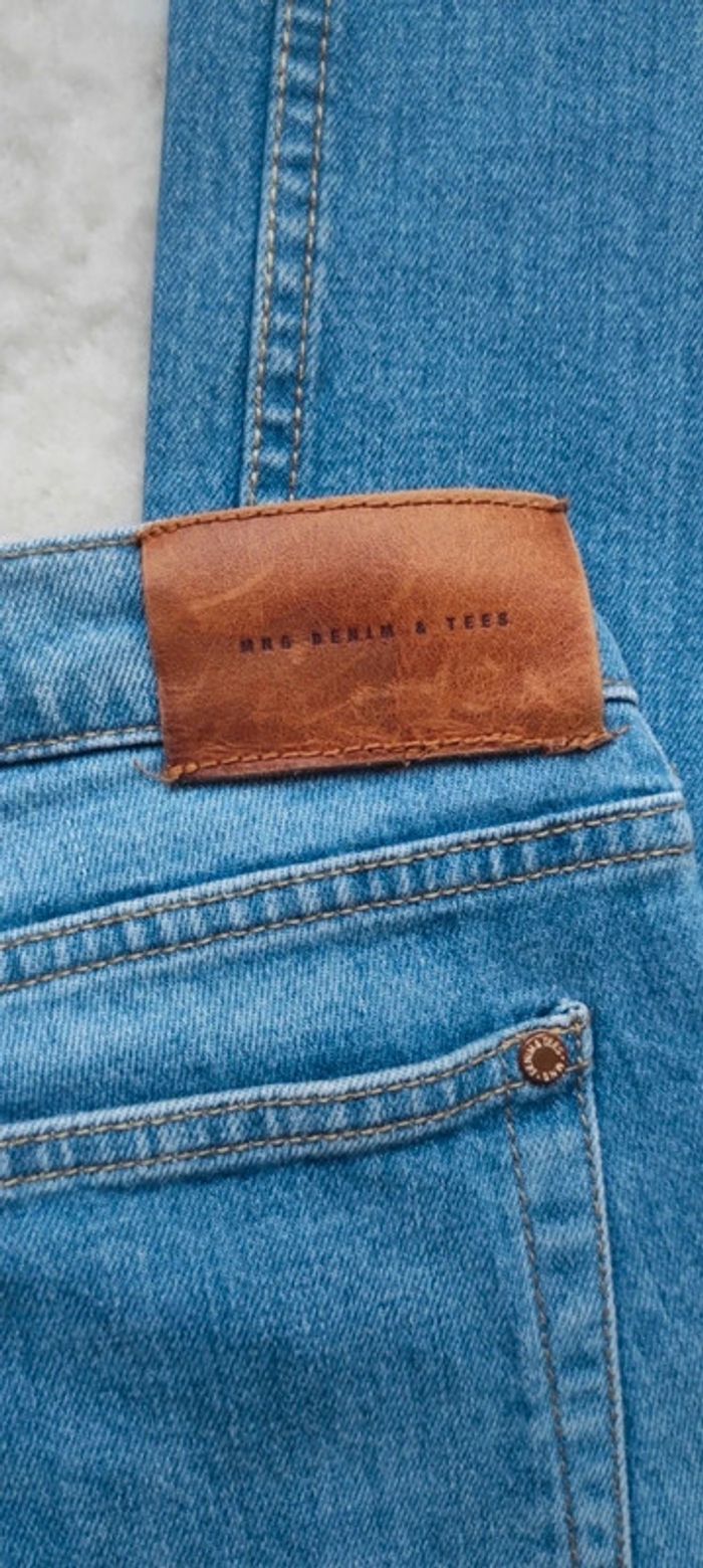 Jean Mango bleu straight 34 MNG denim & tees - photo numéro 5