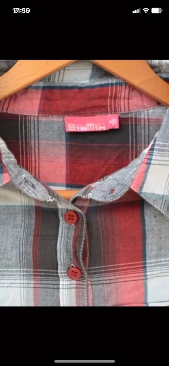 Chemise à carreaux - photo numéro 3