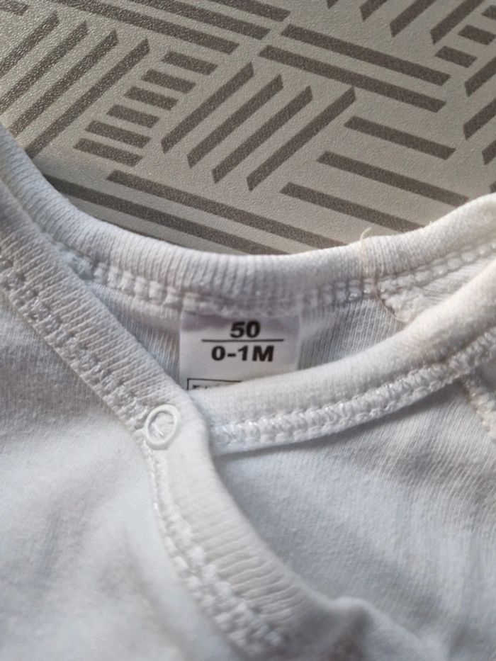 Ensemble mixte blanc naissance lapin 50 - photo numéro 6