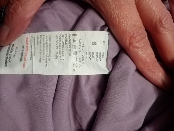 Robe taille 6mois marque grain de blé - photo numéro 7