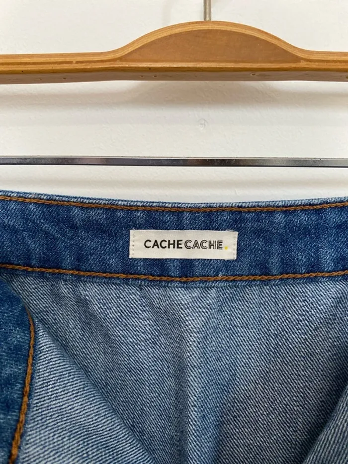 Jupe en jean Cache cache - photo numéro 3