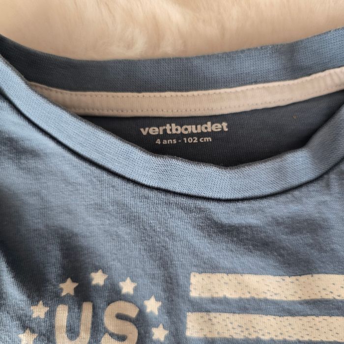 T-shirt verbeaudet 4ans - photo numéro 3