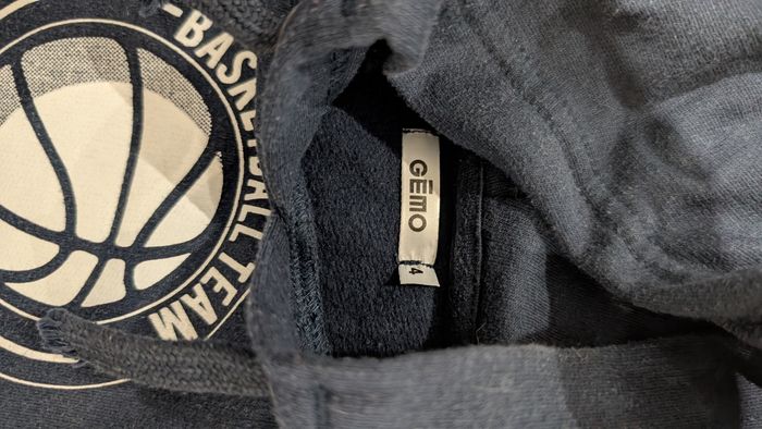 Sweat à capuche Gémo taille 4 ans - photo numéro 5
