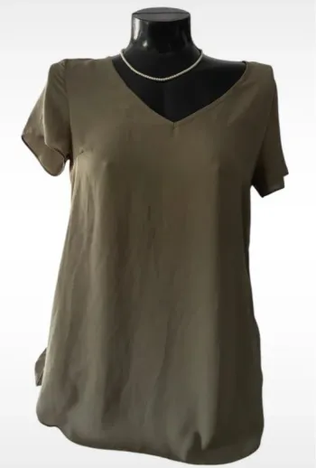 Blouse fluide kaki 38/40
