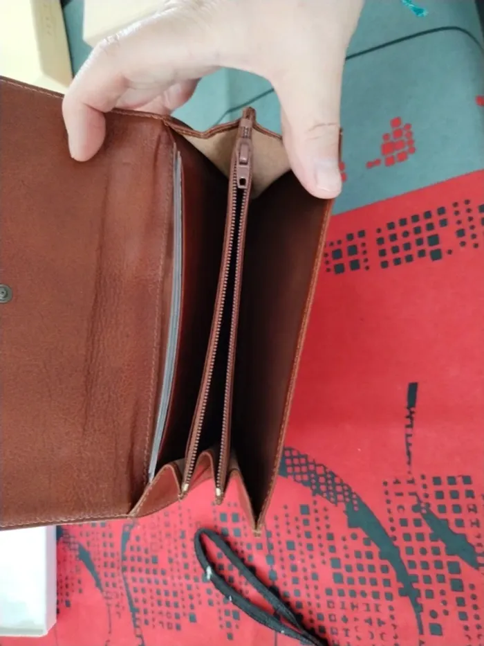Porte feuille cuir véritable - photo numéro 4