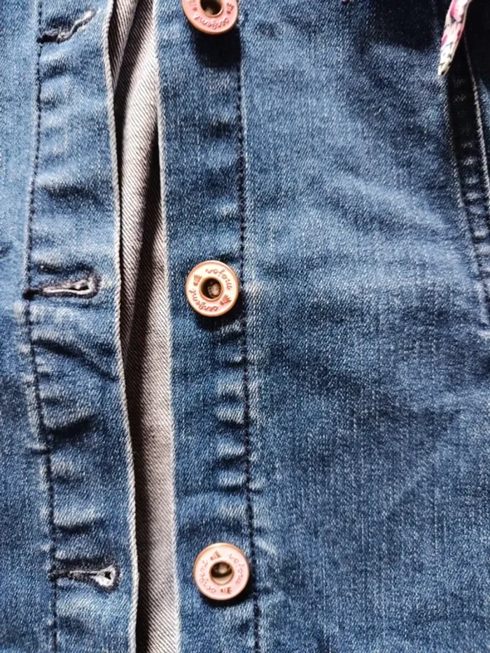 Veste en jean 8 ans - photo numéro 4