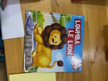 livre enfants Loumba le lion