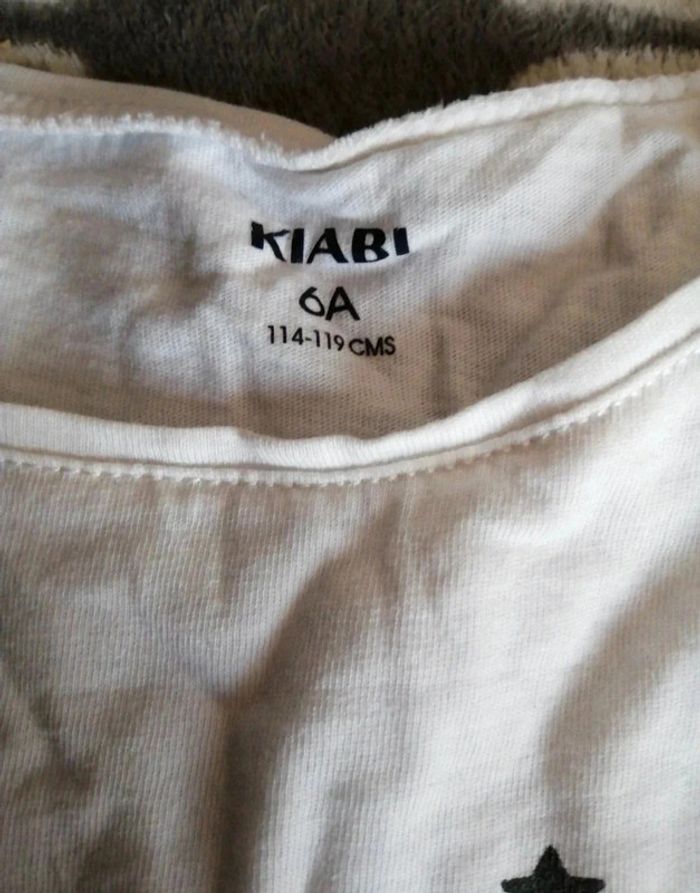 T-shirt manches longues Noël Kiabi 6 ans - photo numéro 3